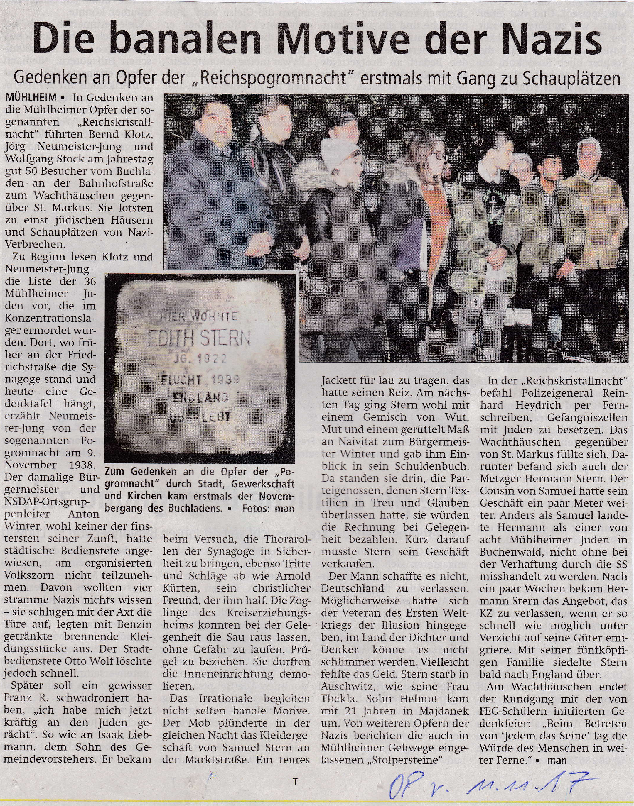 Offenbach Post vom 11.11.2017